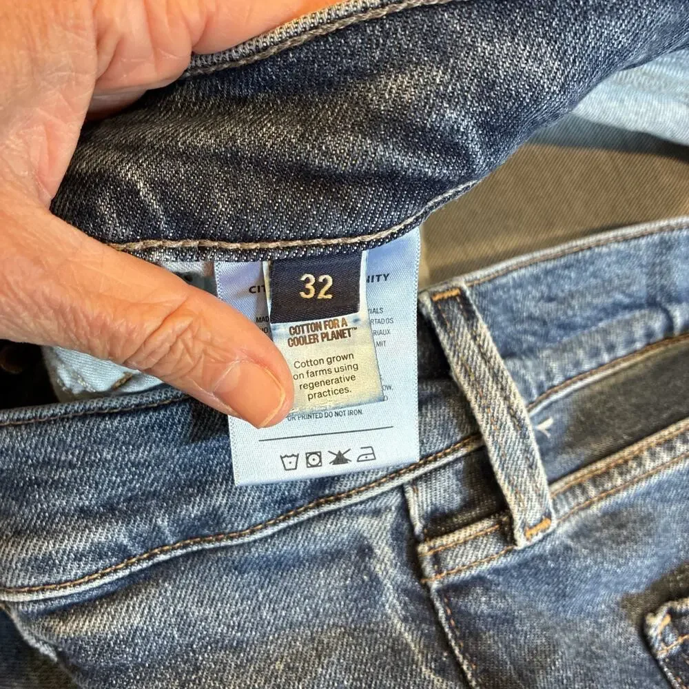 Citizens of Humanity Gage Jeans Mens 32 Blue Denim Classic Straight Made USA
